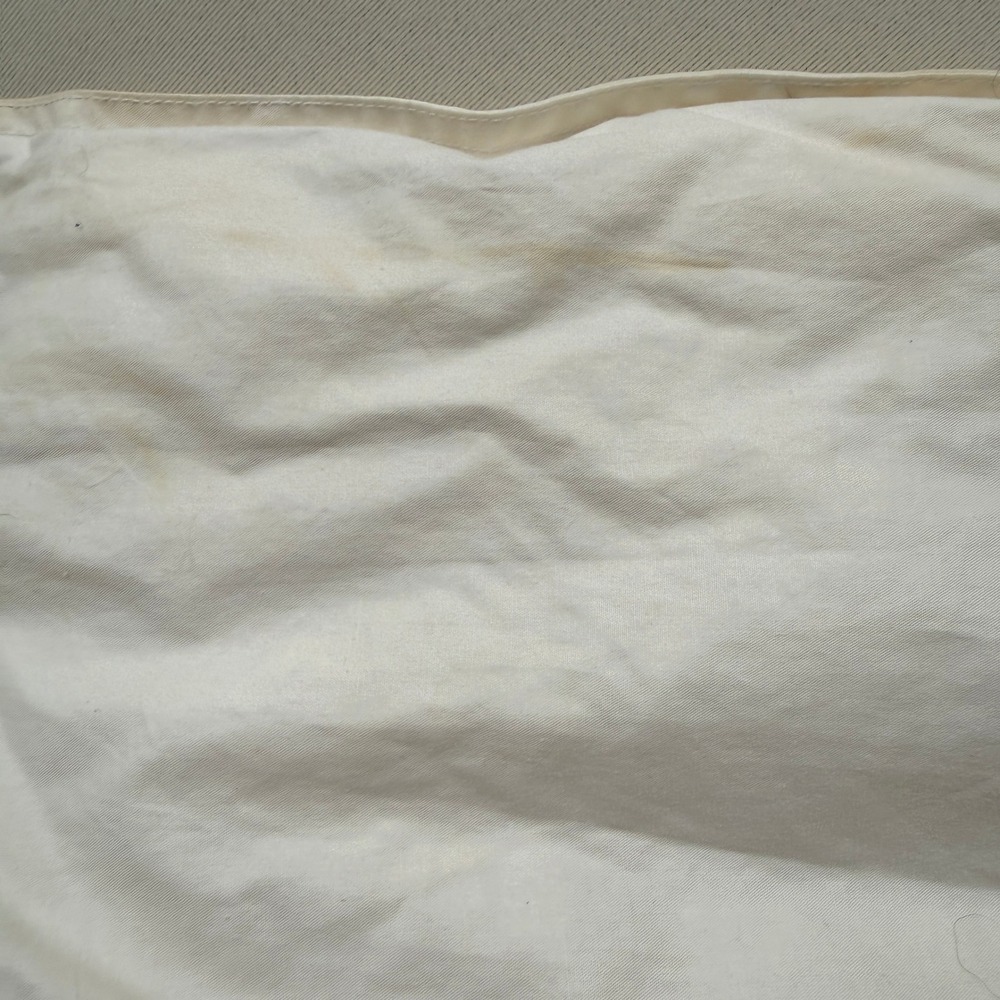 Woolrich Down Comforter King White Down Fill Cotton Solid Year-Round New - Picture 8 of 10